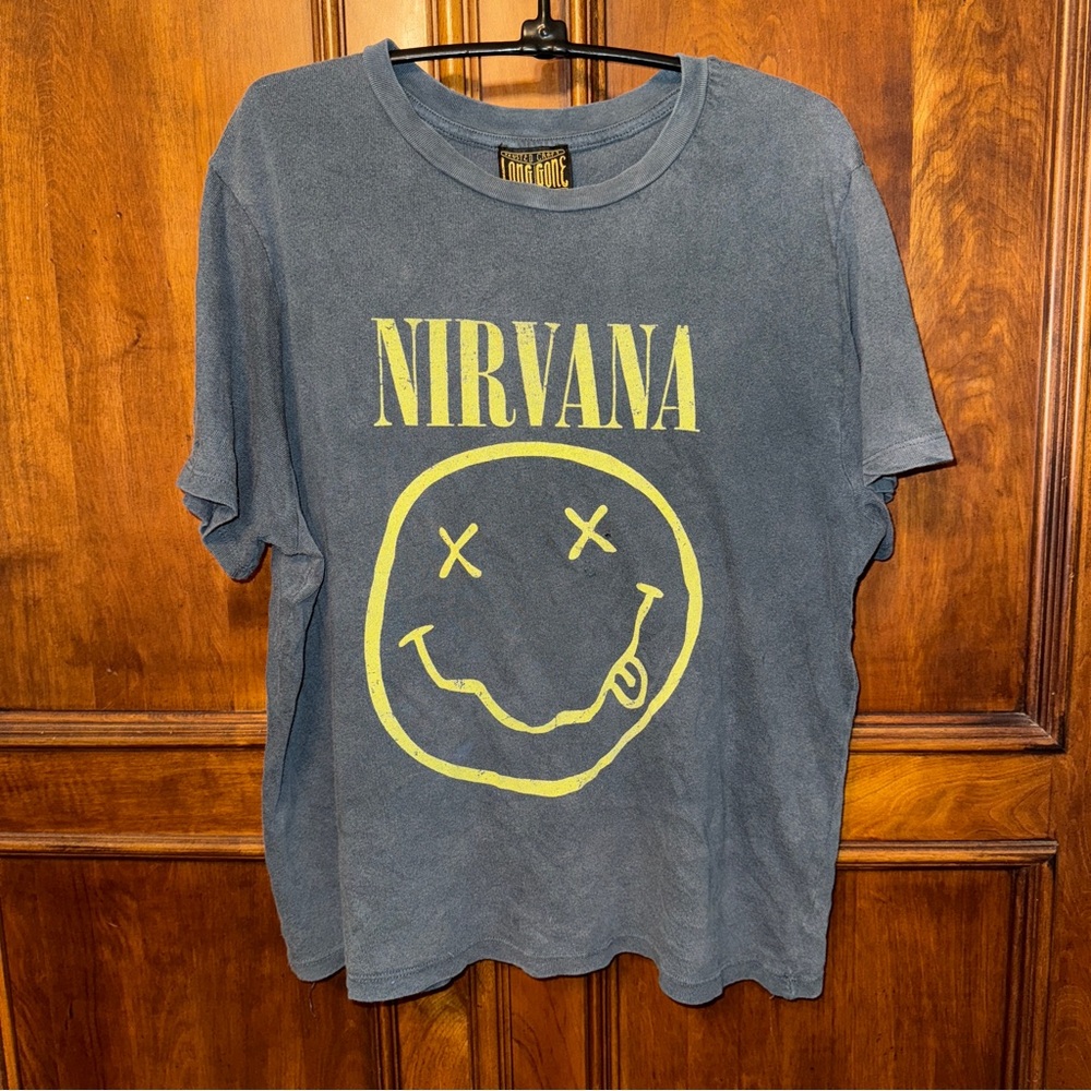 Long Gone Nirvana Oversized T-shirt, size Small